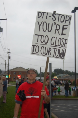 Rick Millward protester